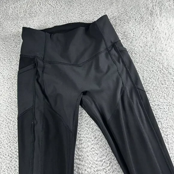 Lululemon Leggings‎ Womens 6 Black All The Right Places High-Rise Crop Training